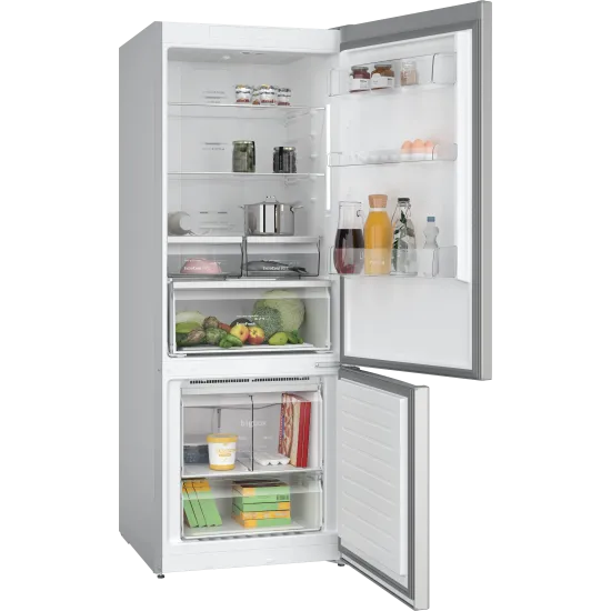 Alttan Donduruculu Buzdolabı 186 x 70 cm Kolay temizlenebilir Inox, Total No FrostBD3055IECN0.0 (0)