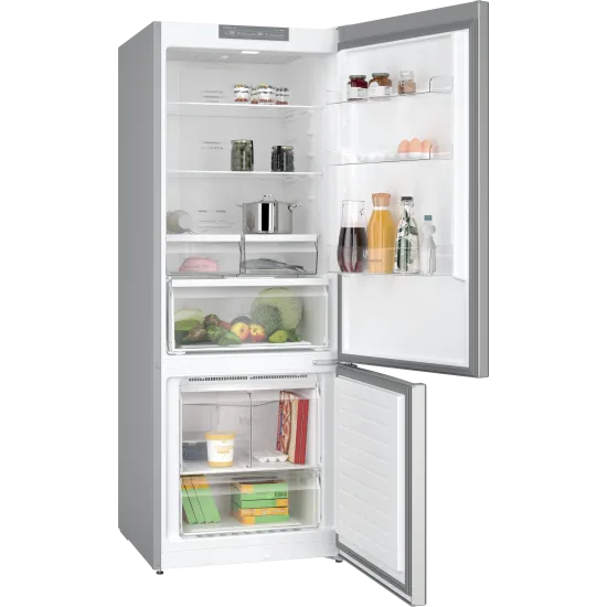 Alttan Donduruculu Buzdolabı 186 x 70 cm Kolay temizlenebilir Inox, Total No FrostBD3055IEVN0.0 (0)
