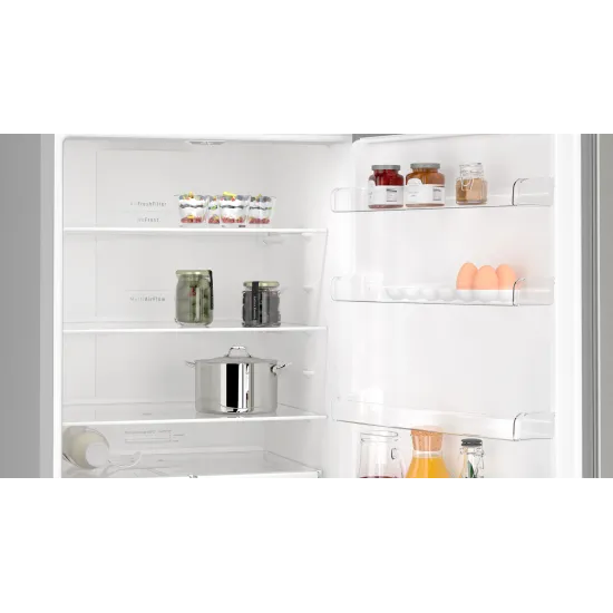 Alttan Donduruculu Buzdolabı 193 x 70 cm Kolay temizlenebilir Inox, Total No FrostBD3056IEXN0.0 (0)