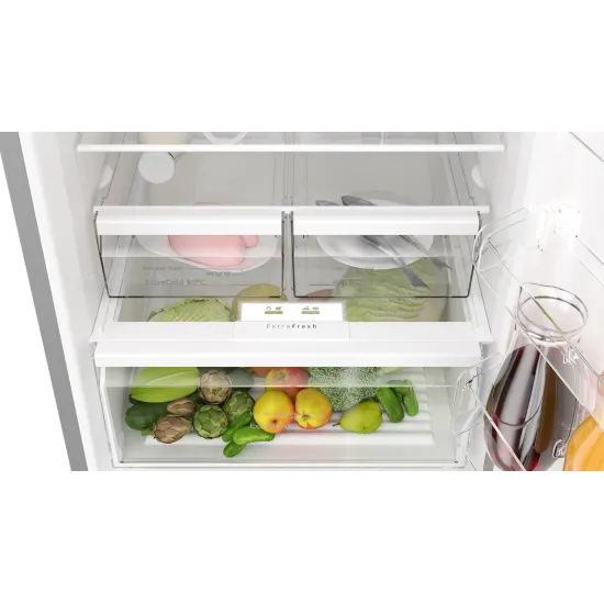 Alttan Donduruculu Buzdolabı 193 x 70 cm Kolay temizlenebilir Inox, Total No FrostBD3056IEXN0.0 (0)