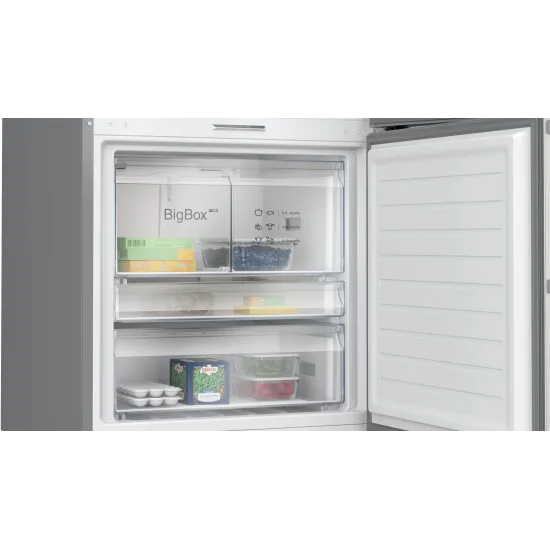 Alttan Donduruculu Buzdolabı 186 x 75 cm Kolay temizlenebilir Inox, Total No FrostBD3076ICAP0.0 (0)