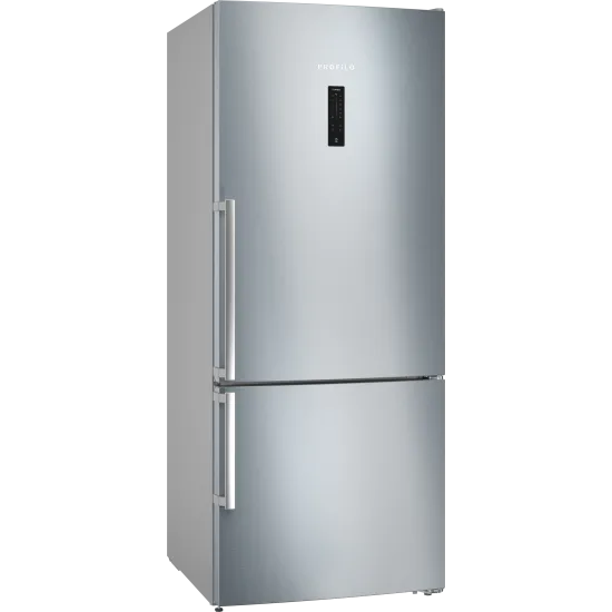 Alttan Donduruculu Buzdolabı 186 x 75 cm Kolay temizlenebilir Inox, Total No FrostBD3076IECN0.0 (0)