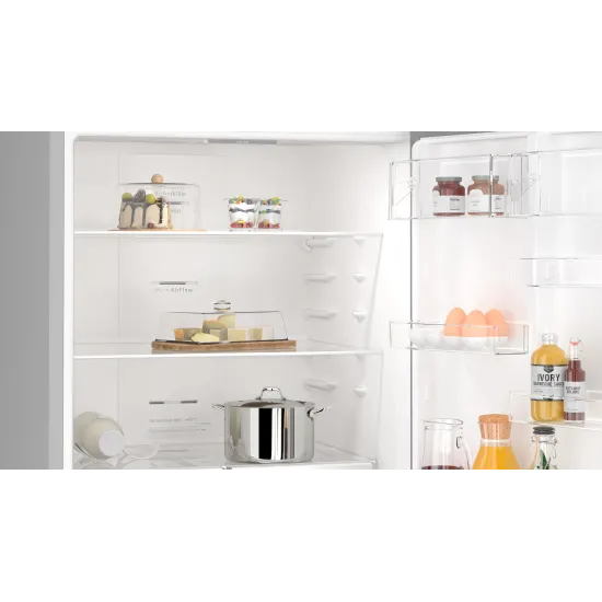 Alttan Donduruculu Buzdolabı 186 x 75 cm Kolay temizlenebilir Inox, Total No FrostBD3076IEVN0.0 (0)