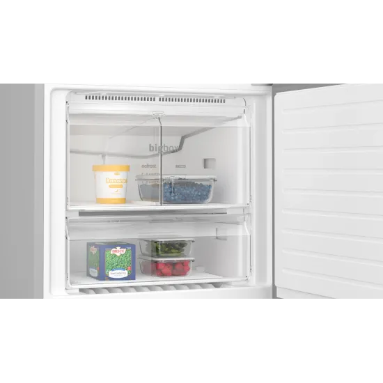 Alttan Donduruculu Buzdolabı 186 x 75 cm Kolay temizlenebilir Inox, Total No FrostBD3076IEVN0.0 (0)