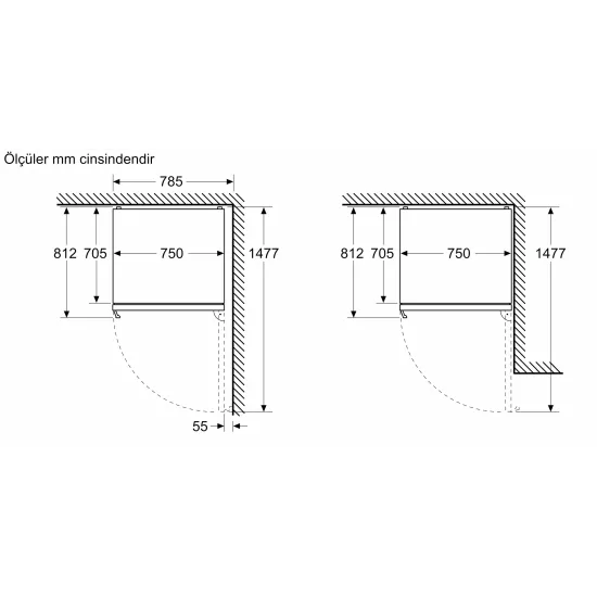 Alttan Donduruculu Buzdolabı 186 x 75 cm Beyaz, Total No FrostBD3076WCAP0.0 (0)