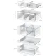 Alttan Donduruculu Buzdolabı 186 x 75 cm Beyaz, Total No FrostBD3076WCAP0.0 (0)