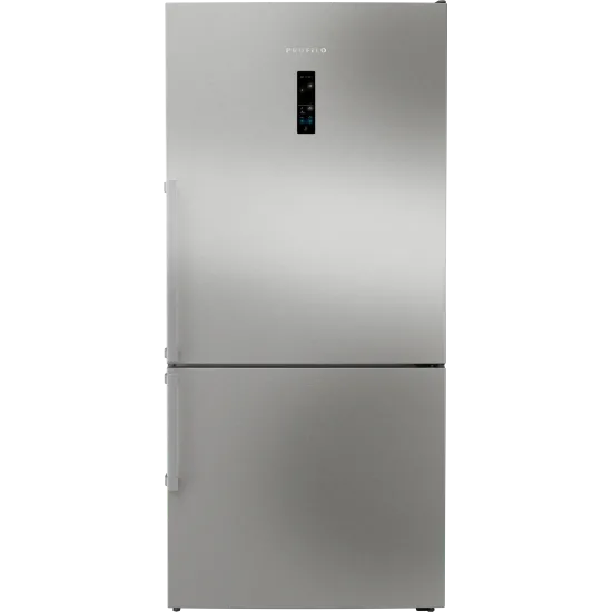 Alttan Donduruculu Buzdolabı 186 x 86 cm Kolay temizlenebilir Inox, Total No FrostBD3086ICFP0.0 (0)