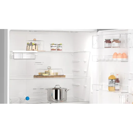 Alttan Donduruculu Buzdolabı 186 x 86 cm Kolay temizlenebilir Inox, Total No FrostBD3086IECN0.0 (0)