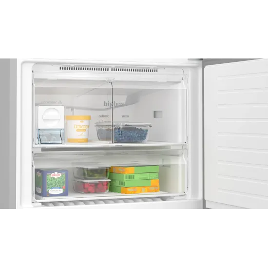 Alttan Donduruculu Buzdolabı 186 x 86 cm Kolay temizlenebilir Inox, Total No FrostBD3086IECN0.0 (0)