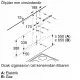 Duvar Tipi Davlumbaz 60 cm BeyazDVB6K7200.0 (0)