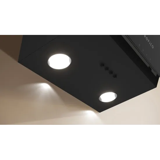 Duvar Tipi Davlumbaz 60 cm Siyah Cam, SiyahDVK6J3600.0 (0)