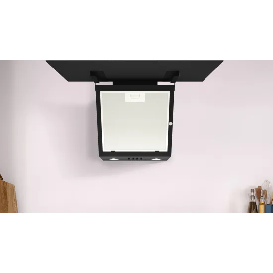 Duvar Tipi Davlumbaz 60 cm Siyah Cam, SiyahDVK6J3600.0 (0)