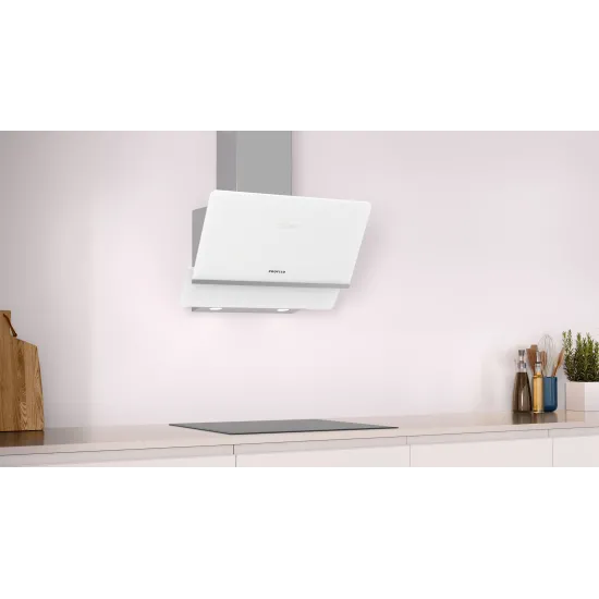Duvar Tipi Davlumbaz 60 cm Beyaz Cam Yüzey, BeyazDVK6J6210.0 (0)