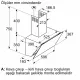 Duvar Tipi Davlumbaz 60 cm Beyaz Cam Yüzey, BeyazDVK6J6290.0 (0)