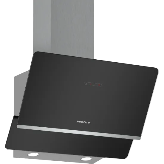 Duvar Tipi Davlumbaz 60 cm Siyah Cam, SiyahDVK6J6610.0 (0)