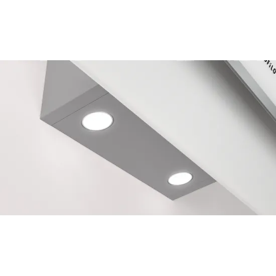 Duvar Tipi Davlumbaz 80 cm Beyaz Cam Yüzey, SiyahDVK8J6210.0 (0)
