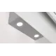 Duvar Tipi Davlumbaz 80 cm Beyaz Cam Yüzey, SiyahDVK8J6210.0 (0)