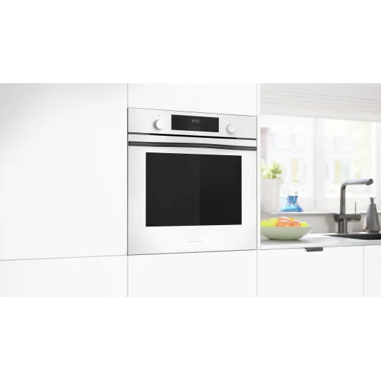 Buhar Destekli Ankastre Fırın 60 x 60 cm BeyazFXSA243B0.0 (0)