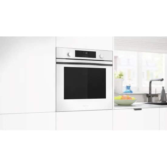 Buhar Destekli Ankastre Fırın 60 x 60 cm BeyazFXSA344C0.0 (0)