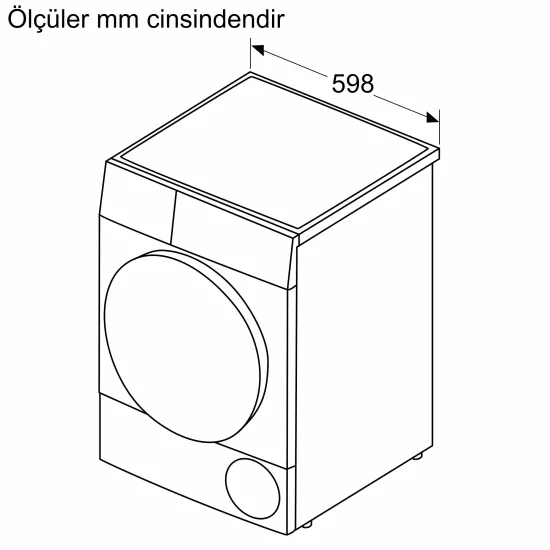 Isı Pompalı Kurutma Makinesi 9 kg BeyazKM9610CTR0.0 (0)