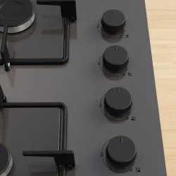 Gazlı Ocak 60 cm Sert cam,OE36P9P10L0.0 (0)