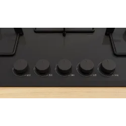 Gazlı Ocak 75 cm Sert cam, SiyahON28Q6P10D0.0 (0)