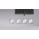 Gazlı Ocak 60 cm Sert cam, Platin griON36P9O12D0.0 (0)