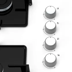 Gazlı Ocak 67 cm Sert cam, BeyazOO37H2B12D0.0 (0)